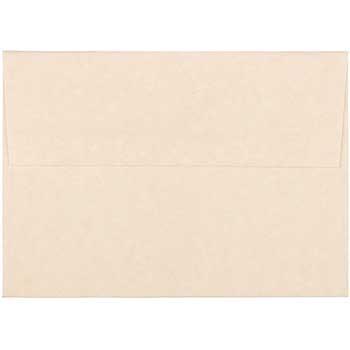 JAM Paper A6 Parchment Invitation Envelopes, 4 3/4&quot; x 6 1/2&quot;, Natural Recycled, 250/CT