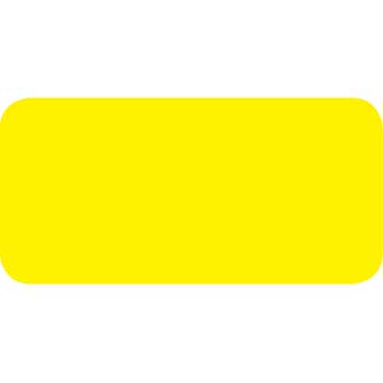 Auto Supplies Color-Code Blank, Solid Yellow, Rolls, 500/ST