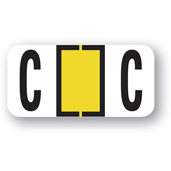 Auto Supplies Color-Code Alphabet, Letter C, Ringbook, 270/PK