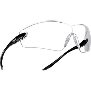 Boll&#233; Safety Cobra Safety Glasses, Rimless, Anti fog, Clear