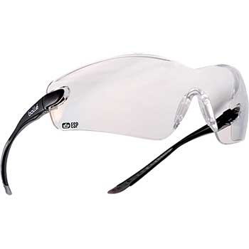 Boll&#233; Safety Contour Safety Glasses, Clear, Anti-Fog Lens