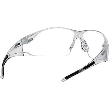 Boll&#233; Safety Rush Safety Glasses, Clear HD Lens