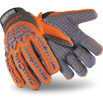 HexArmor 4070 Chrome SLT Gloves, With Impact, Size L