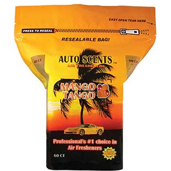 Auto Supplies Air Freshener Pads, Mango Tango, 60/BG