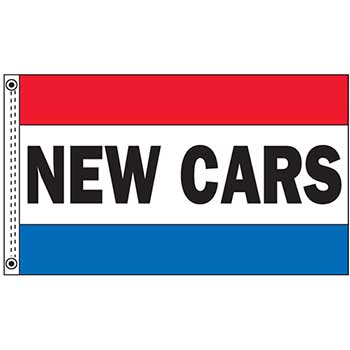 Auto Supplies Nylon Flags, New Cars