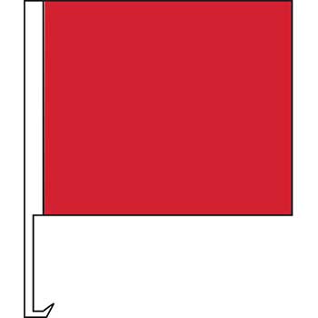 Auto Supplies Standard Clip-On Flag, Red