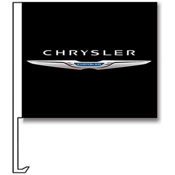 Auto Supplies Manufacturer Clip-On Flag, Chrysler