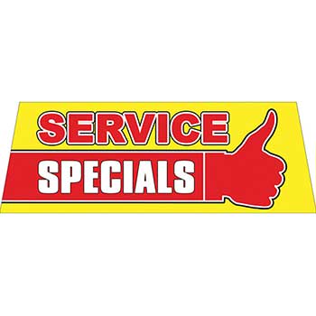 Auto Supplies Windshield Banner, Service Specials