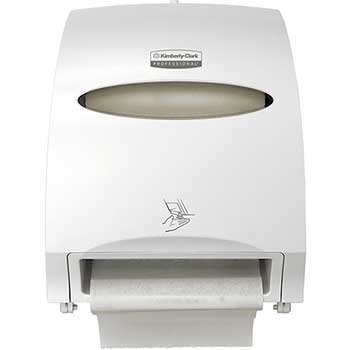 Kimberly-Clark Professional Electronic Hard Roll Paper Towel Dispenser, 1.75&quot; Core, 12.70&quot; x 15.76&quot; x 9.57&quot;, White
