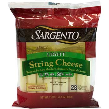 Sargento Light String Cheese, 28/PK