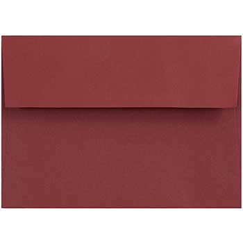 JAM Paper 4Bar A1 Premium Invitation Envelopes, 3 5/8&quot; x 5 1/8&quot;, Dark Red, 250/CT