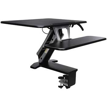 OFM Height Adjustable Sit-to-Stand Small Workstation, Black