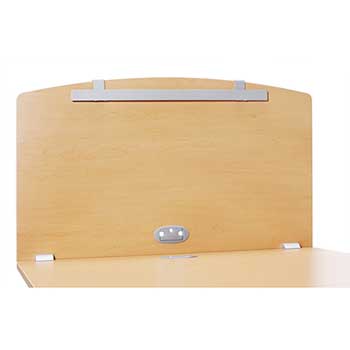 OFM 36&quot; Back Panel for Model 55139 24&quot; x 48&quot; Modular Computer and Training Table, Maple