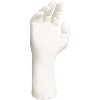 Kimtech G3 White Nitrile Gloves, Double Bagged, 6 mil, 12 in, Size 10, XL, 10 Bags Of 100 Gloves, 1,000 Gloves/Carton