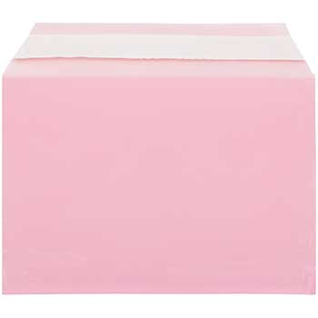 JAM Paper Cello Sleeves with Self-Adhesive Closure, A6, 4 5/8&quot; x 6 7/16&quot;, Pink, 100/PK
