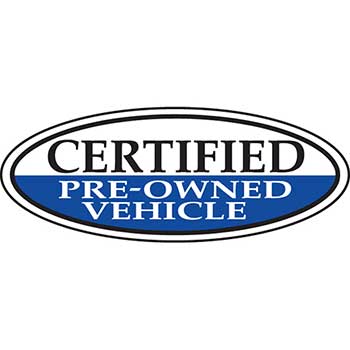 Auto Supplies Window Sticker, Blue, Oval, Certified Pre Owned Vehicle, 12/PK