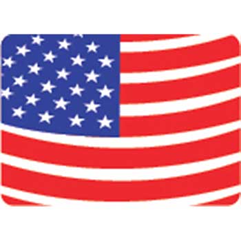 Auto Supplies Flag Hoodie, US Flag, Medium