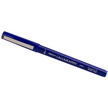Marvy Uchida Calligraphy Pen, 2.0 mm, Blue