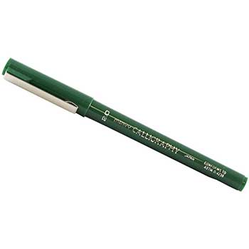 Marvy Uchida Calligraphy Pen, 2.0 mm, Green