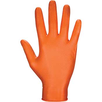 SAS Safety Corp. Astro-Grip Exam-Grade Disposable Gloves, Powder-Free, Nitrile, 2XL, 100/BX
