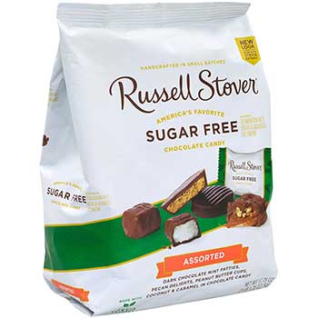 Russell Stover Sugar Free Chocolates, 5 Flavor Mix, 17.75 oz.
