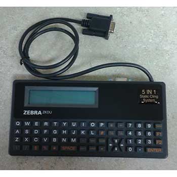 Auto Supplies Keyboard Display Unit, Zebra