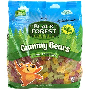 Black Forest Gummy Bears, 6 lb. Bag