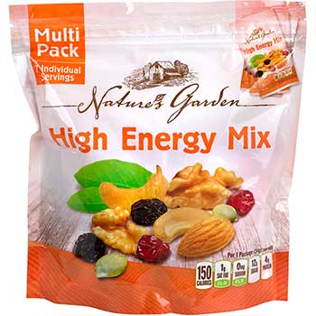 Nature&#39;s Garden High Energy Mix Multipack, 7 Count Bag, 1.2 oz, 6 Bags/Pack