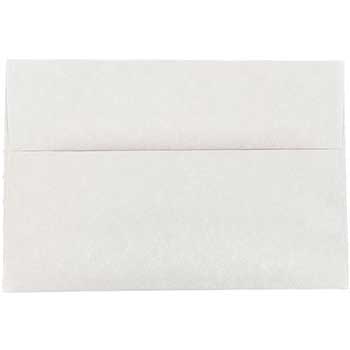 JAM Paper A8 Parchment Invitation Envelopes, 5 1/2&quot; x 8 1/8&quot;, Pewter Gray Recycled, 25/PK