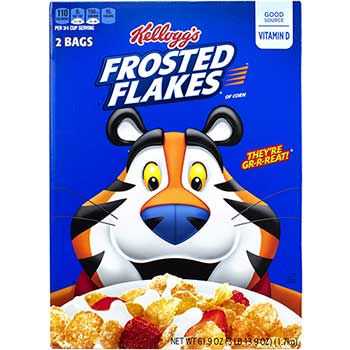 Kellogg&#39;s Frosted Flakes&#174; Cereal, 61.9 oz. Box