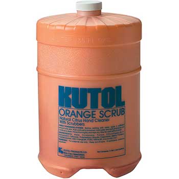 Auto Supplies Orange Scrub with Pumice, 1 Gallon, Bulk