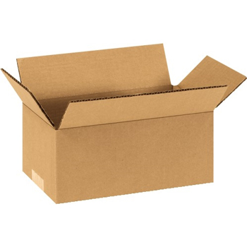 W.B. Mason Co. Corrugated boxes, 9&quot; x 4&quot; x 4&quot;, Kraft, 25/BD