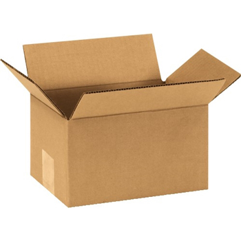 W.B. Mason Co. Corrugated boxes, 9&quot; x 6&quot; x 5&quot;, Kraft, 25/BD