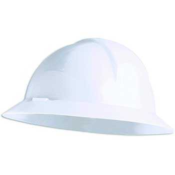 Honeywell White North Everest, Polyethylene Hard Hat, 6 pt Ratchet Suspension