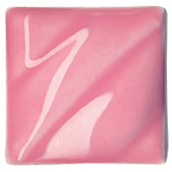 Amaco Low Fire Cone 05 Semi-Opaque Gloss Glazes, Pink, 1 pint