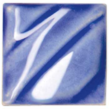 Amaco Lead Free Translucent (LG) Gloss GlazesCone 05, Medium Blue, 1 pint