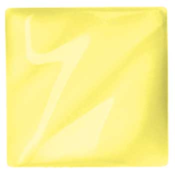 Amaco Lead Free Translucent (LG) Gloss GlazesCone 05, Canary Yellow, 1 pint