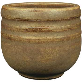 Amaco Lead-Free (PC) Potter&#39;s Choice Glazes, Cone 5-6 Mid/High Range for Bisque, PC-61 Textured Amber, Pint