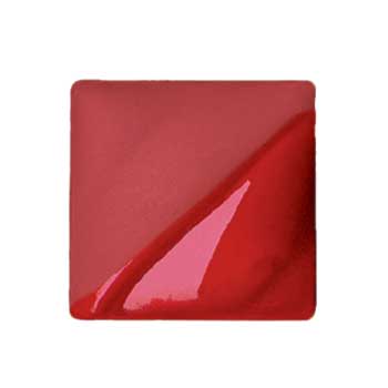 Amaco Lead-Free (V) Velvet Underglazes, Cone 05-10, V-387 Bright Red, Pint