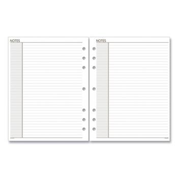 AT-A-GLANCE Lined Notes Pages, 8.5 x 5.5, White, 30/Pack