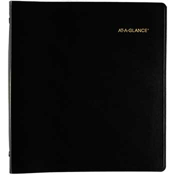 AT-A-GLANCE Refillable Multi-Year Monthly Planner, 9 x 11, White, 2020-2024