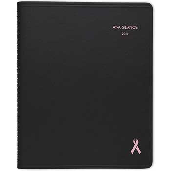 AT-A-GLANCE QuickNotes Special Edition Monthly Planner, 6 7/8 x 8 3/4, Black/Pink, 2020