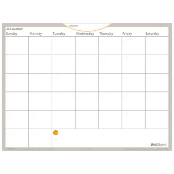 AT-A-GLANCE WallMates Self-Adhesive Dry Erase Monthly Planning Surface, 24 x 18, 24 in x 18 in, 2024