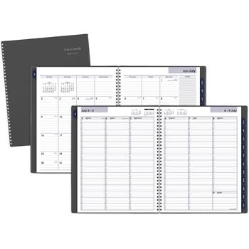AT-A-GLANCE Academic Weekly/Monthly Appointment Book/Planner, 12 Months, July Start, 8-1/2&quot; x 11&quot;, Gray, 2023-2024