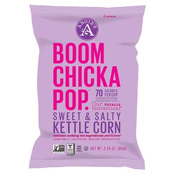 Boomchickapop Kettle Popcorn, 2.25 oz., 12/CS