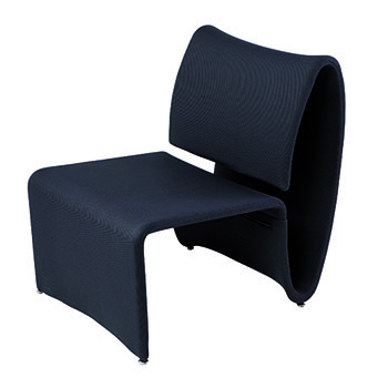 Alba Aero Reception Chair, Dark Gray