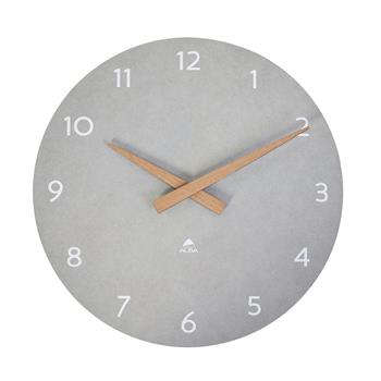 Alba Wall clock, 11.81 in, MDF/Wood
