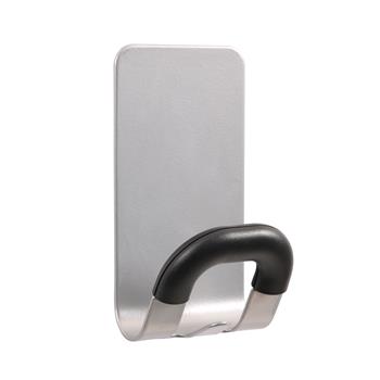Alba Magnetic Peg, 1 Hook, Steel, Grey