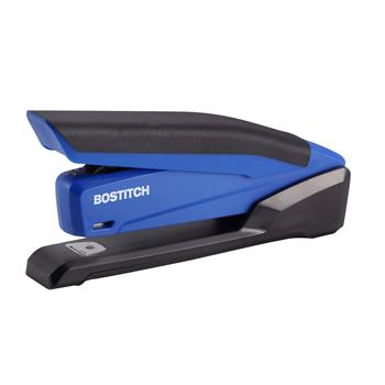 Bostitch InPower Spring-Powered Desktop Stapler, 20 Sheet Capacity, Blue