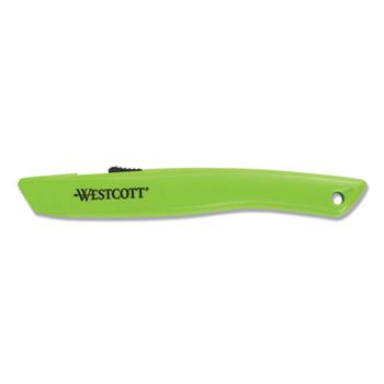 Westcott&#174; Safety Ceramic Blade Box Cutter, 6.15&quot;, Green